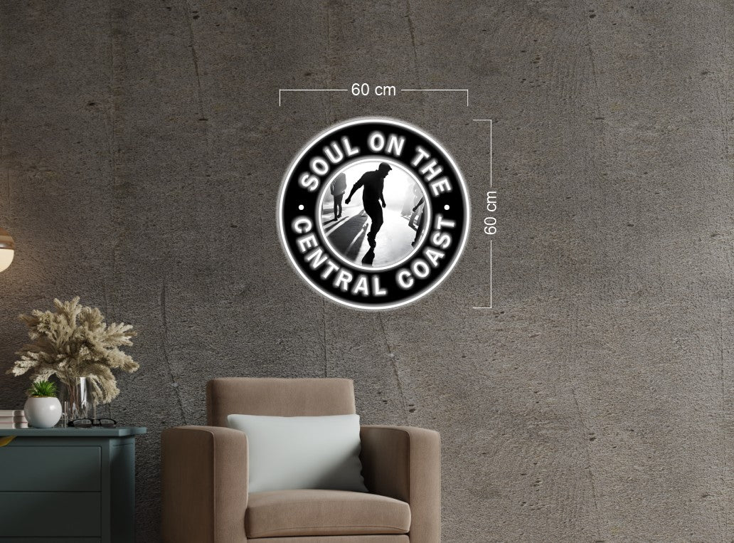 Enseigne au néon LED personnalisée pour entreprise 