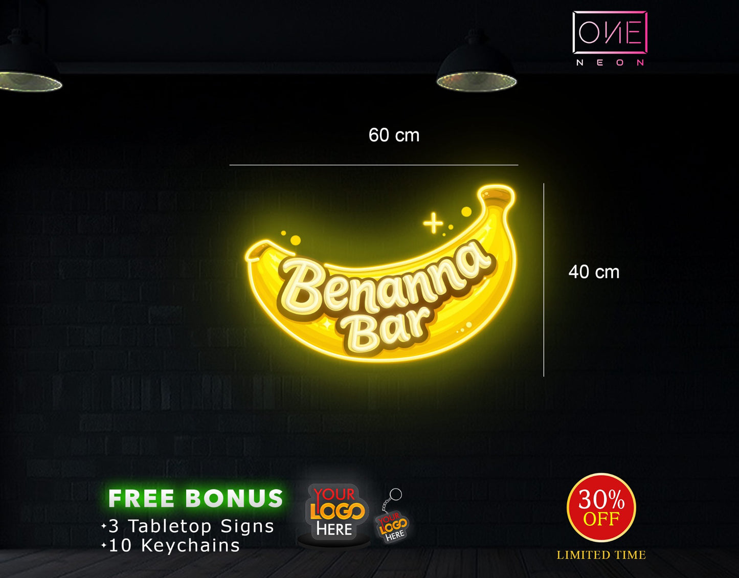 Benanna Bar | LED Neon Sign