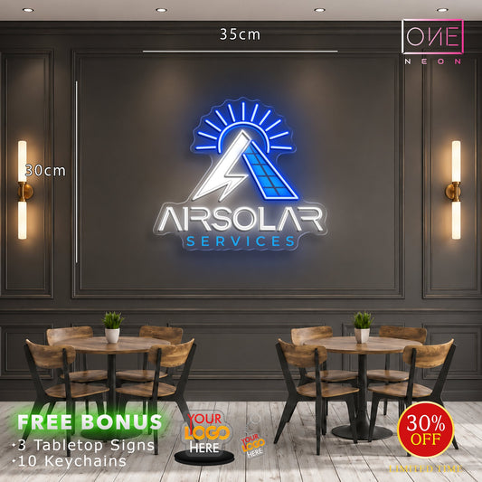 ARSOLAR | LED Neon Sign (2 signs)