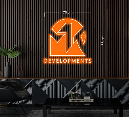 Enseigne au néon LED personnalisée pour entreprise 