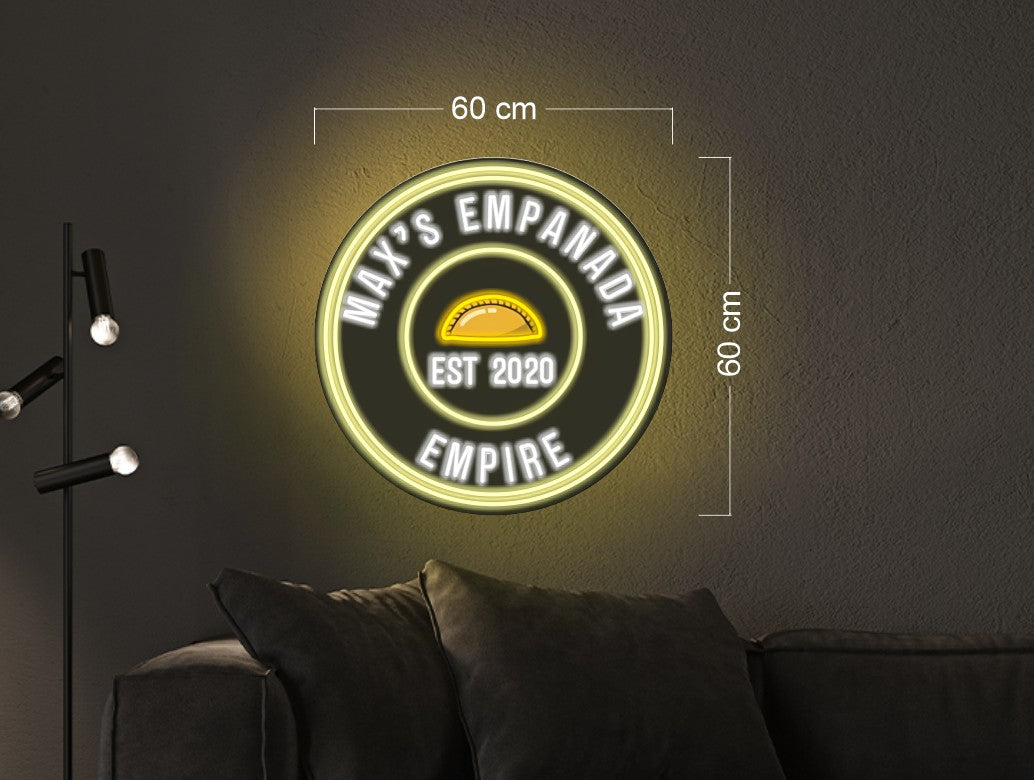 Enseigne au néon LED personnalisée pour entreprise 