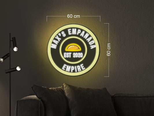 Enseigne au néon LED personnalisée pour entreprise 