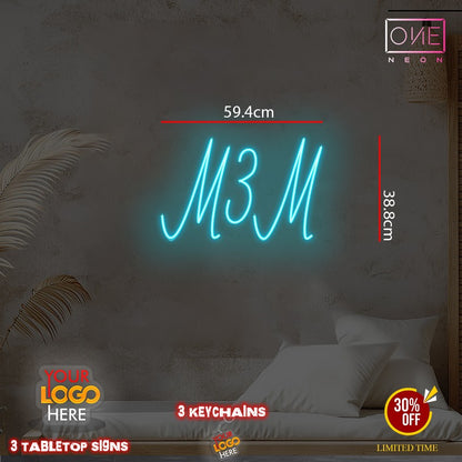 M3M | LED Neon Sign (3 signs)