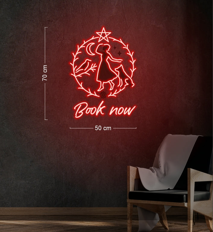 BOOK NOW & IN SESSION | LED Neon Sign (2 signs)