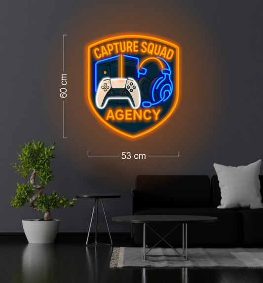 CAPTURE SQUAD | LED Neon Sign