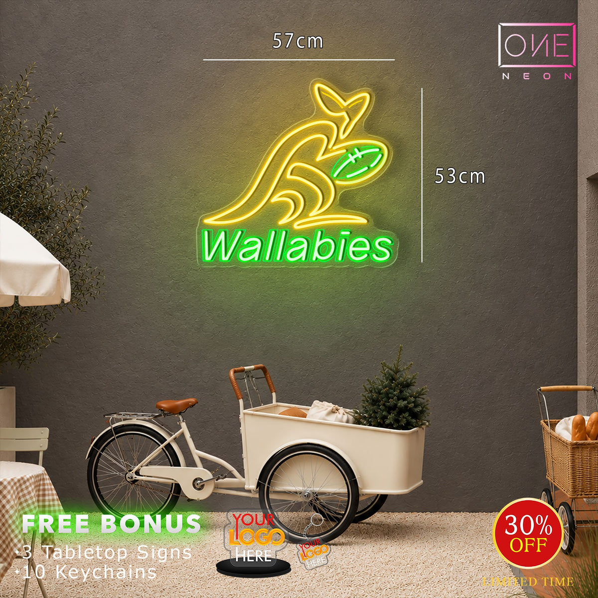 Enseigne au néon LED personnalisée pour entreprise 