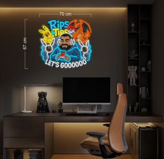 Enseigne au néon LED personnalisée pour entreprise 