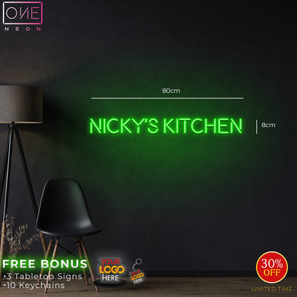 Nicky’s kitchen | LED Neon Sign