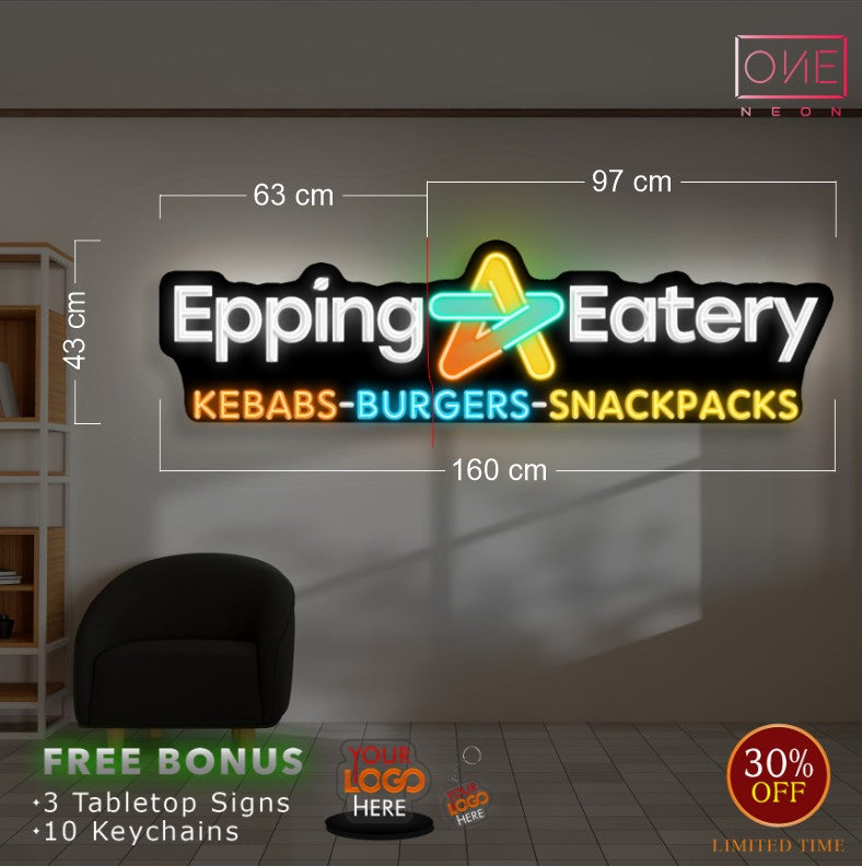 EPPING EATERY | LED Neon Sign ( 2 signs)