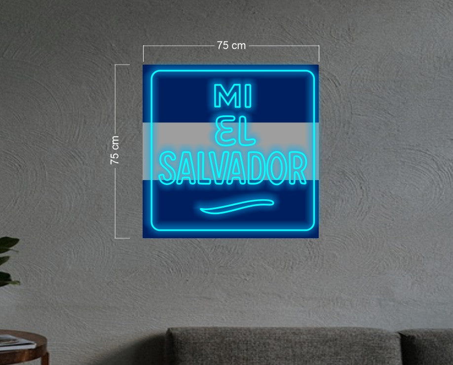 Mi el Salvador | LED Neon Sign