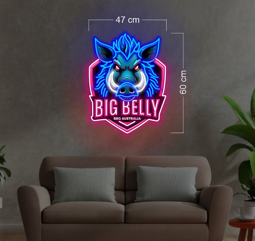 Enseigne au néon LED personnalisée pour entreprise 