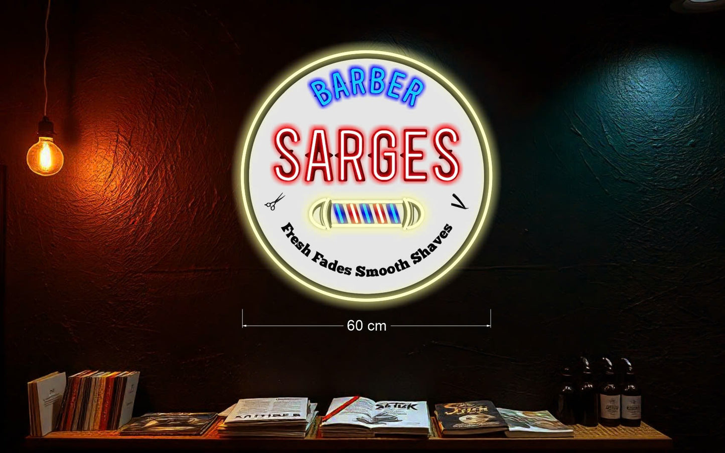 BARBER SARGES | LED Neon Sign