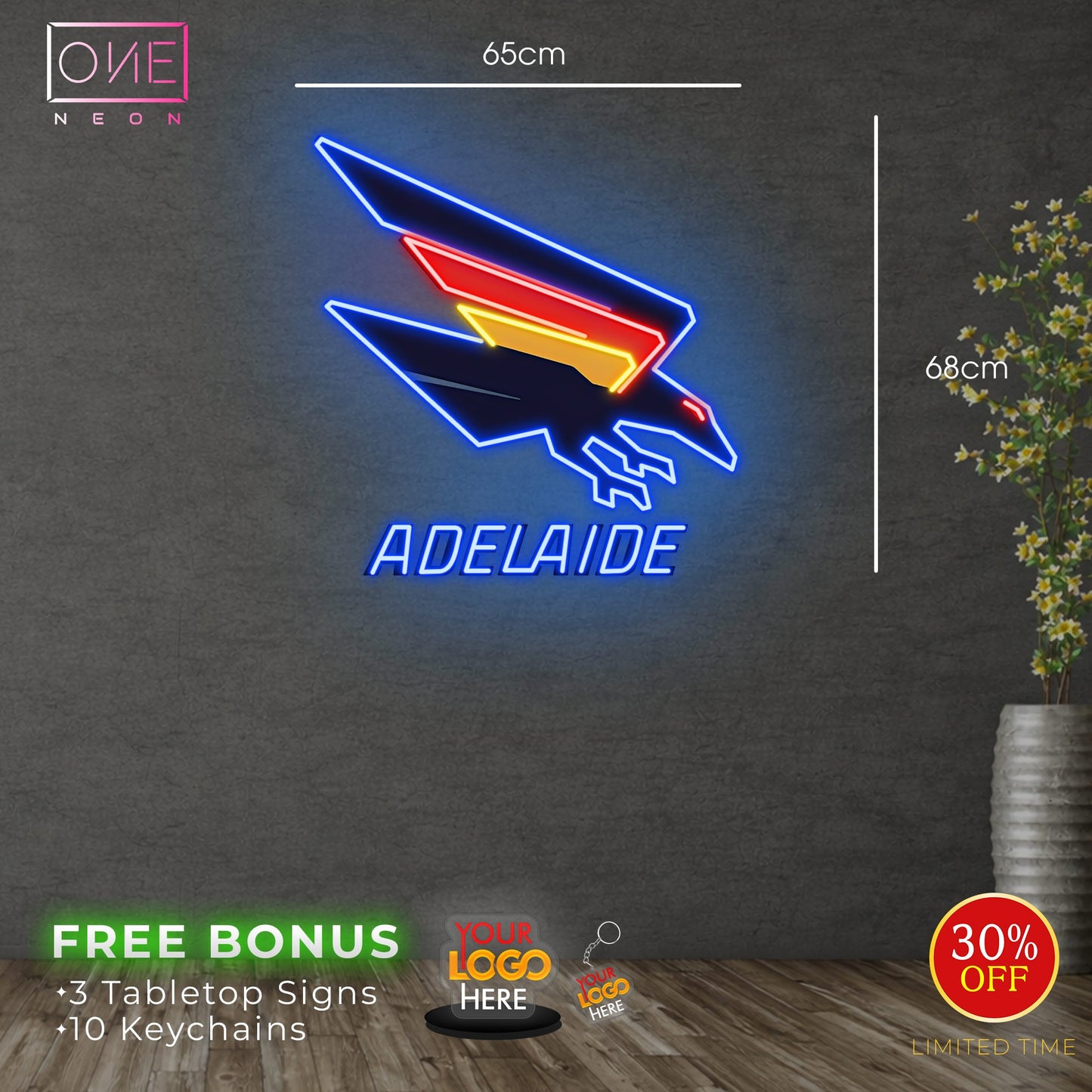 Adelaide | LED Neon Sign