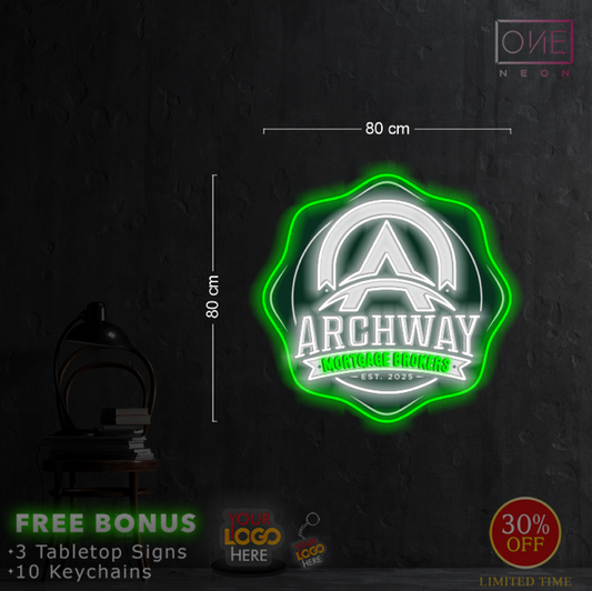 Archway mortage brokers | LED Neon Sign