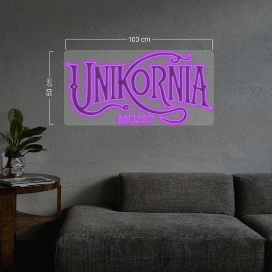 UNKORNIA music| LED Neon Sign