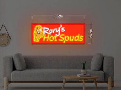 Enseigne au néon LED personnalisée pour entreprise 