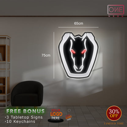 Corvette+ Mustang + Cammaro logo ( 3 signs)| LED Neon Sign