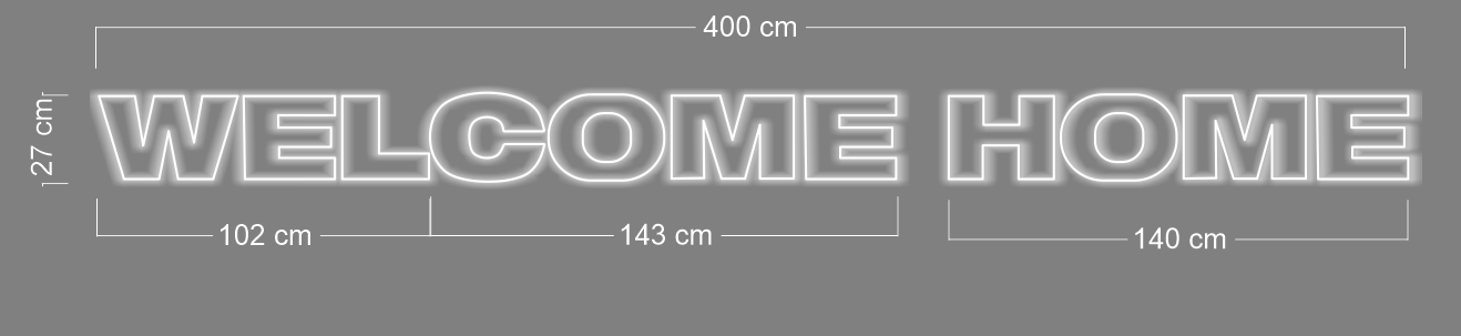 Enseigne au néon LED personnalisée pour entreprise 