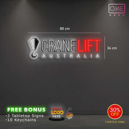 Garage 55 + Clane lift Australia ( 2 signs) | LED Neon Sign