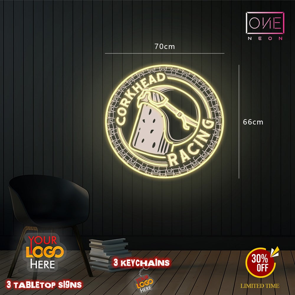 CORKHEAD RACING | LED Neon Sign