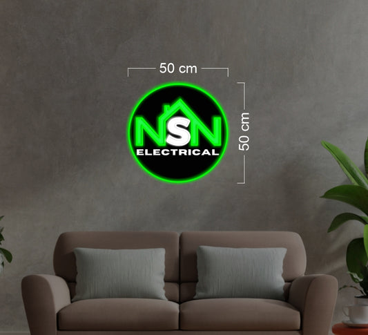 Enseigne au néon LED personnalisée pour entreprise 