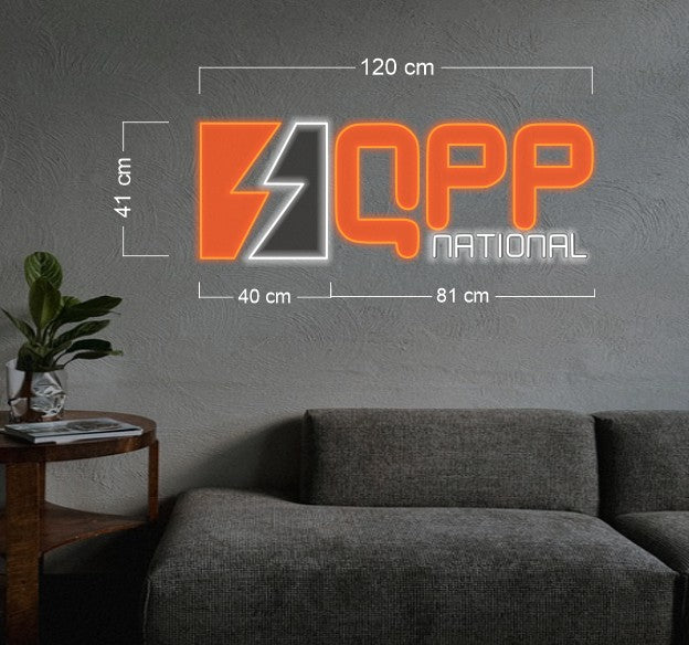 Enseigne au néon LED personnalisée pour entreprise 