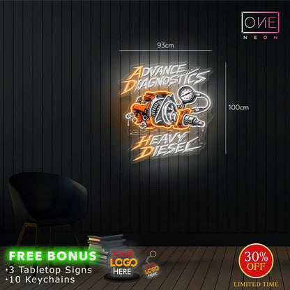 ADVANCED DIAGNOSTICS | LED Neon Sign