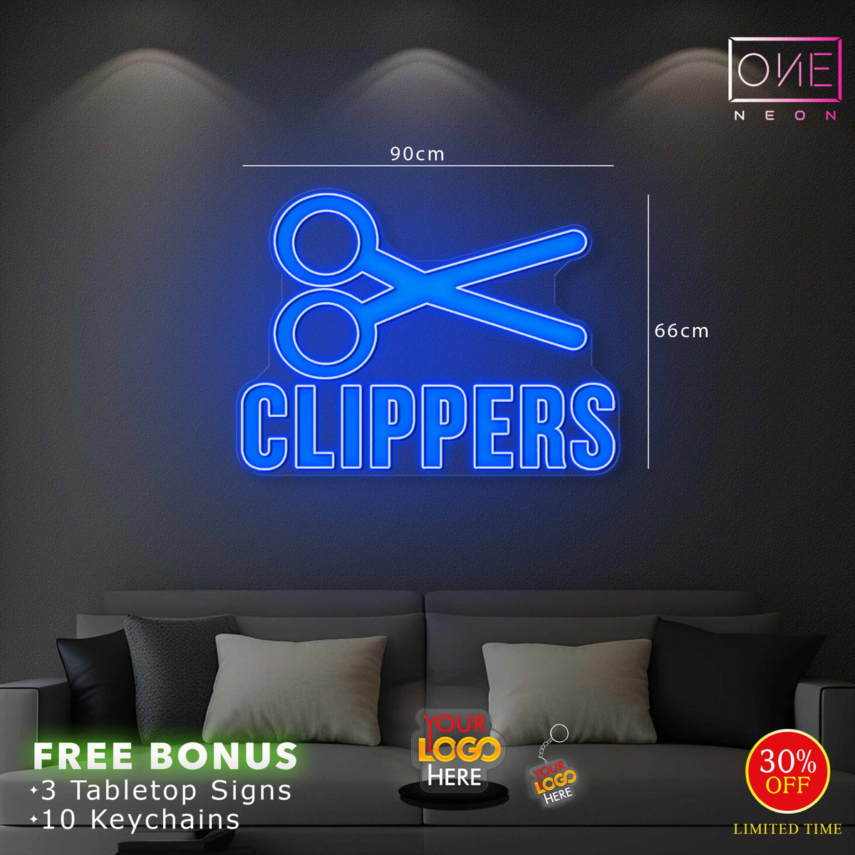 Clippers | LED Neon Sign