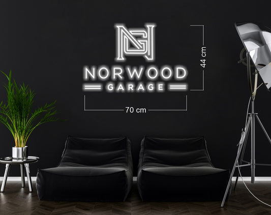 Enseigne au néon LED personnalisée pour entreprise 