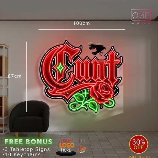 Cunt | LED Neon Sign
