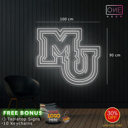 BULLOCK + MU | LED Neon Sign (2 signs)