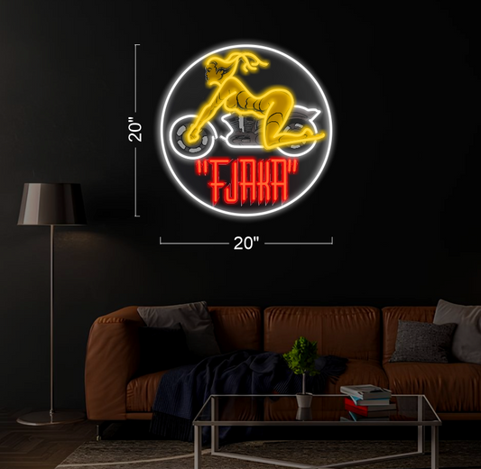 Enseigne au néon LED personnalisée pour entreprise 