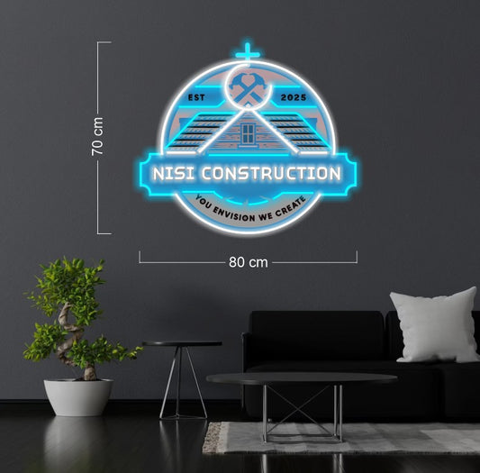 Enseigne au néon LED personnalisée pour entreprise 