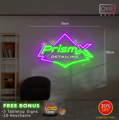 PrismX Detailing | LED Neon Sign