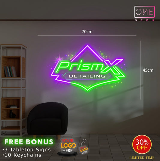 Enseigne au néon LED personnalisée pour entreprise 