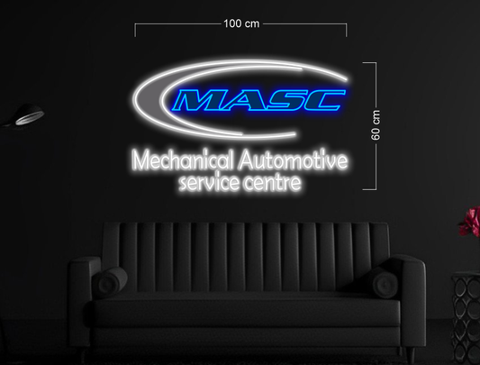Enseigne au néon LED personnalisée pour entreprise 