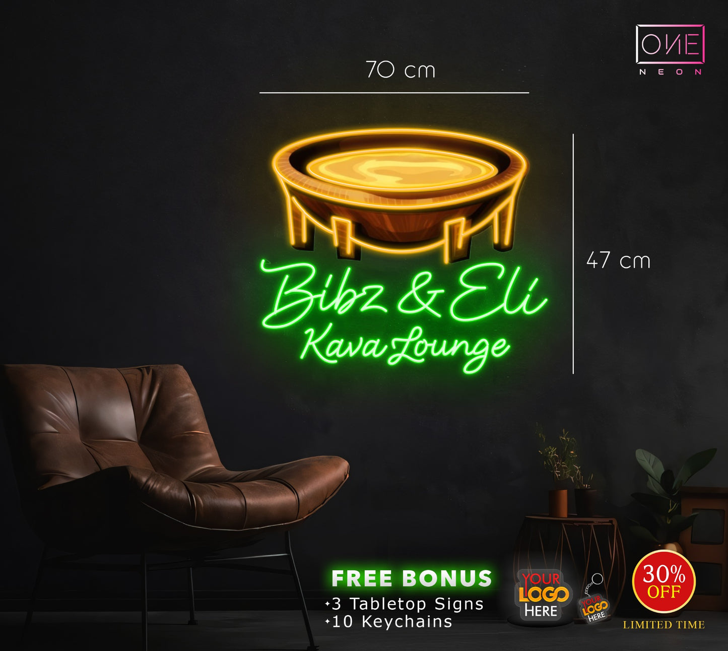 Bibz & Eli| LED Neon Sign