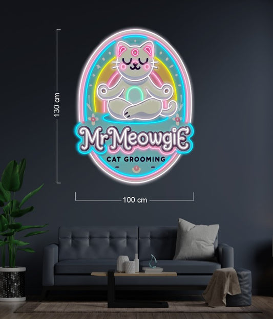 Enseigne au néon LED personnalisée pour entreprise 