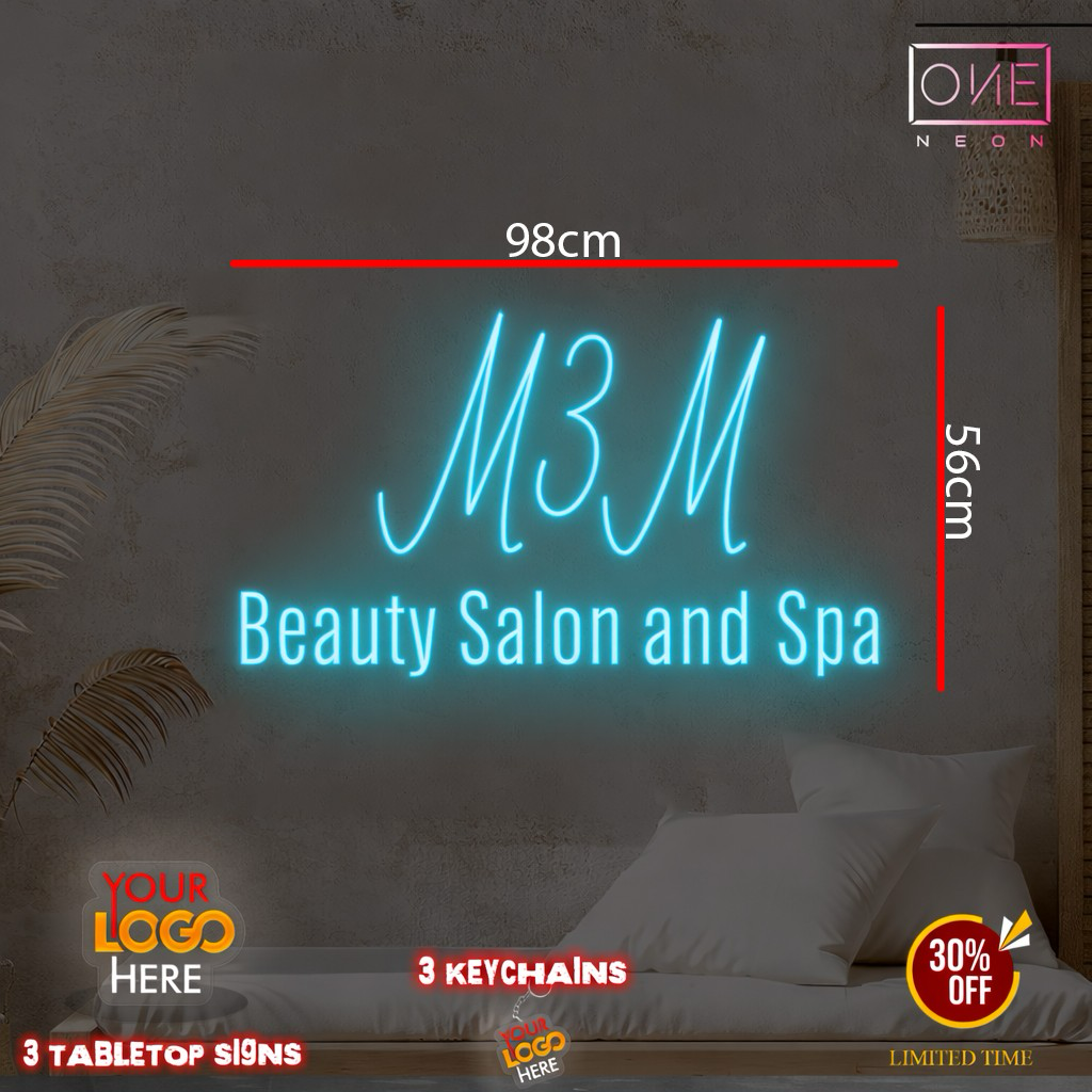 M3M | LED Neon Sign (3 signs)