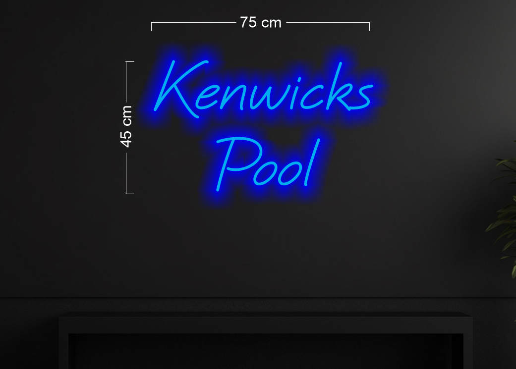 Kenwwicks Pool + Reece's Bong Bar | LED Neon Sign (2 signs)