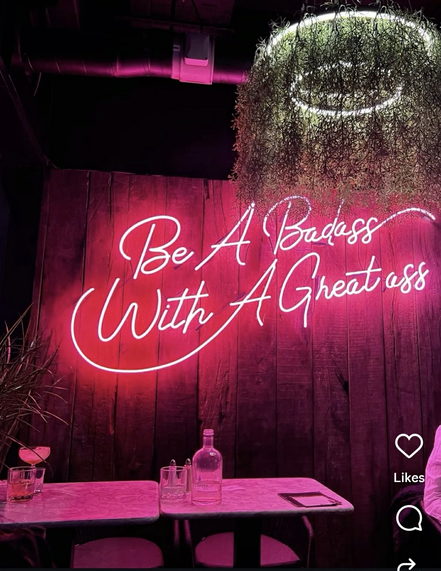 Be a Badass With a Greatess | LED Neon Sign