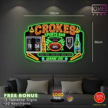 CROKES +  DAT SUN | LED Neon Sign