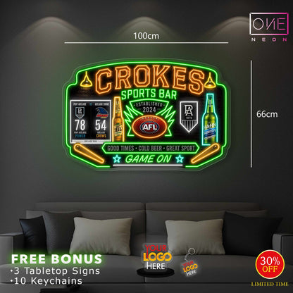 CROKES +  DAT SUN | LED Neon Sign