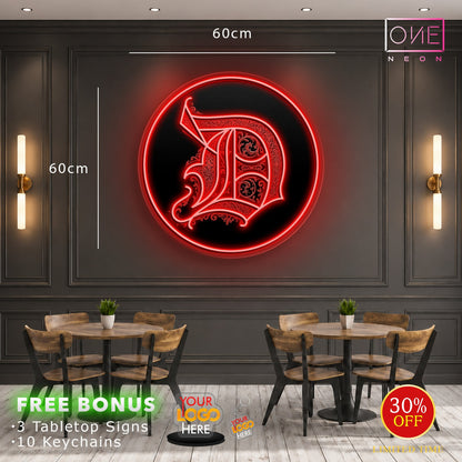 D logo | LED Neon Sign