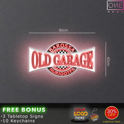 Old garage logo | LED Neon Sign