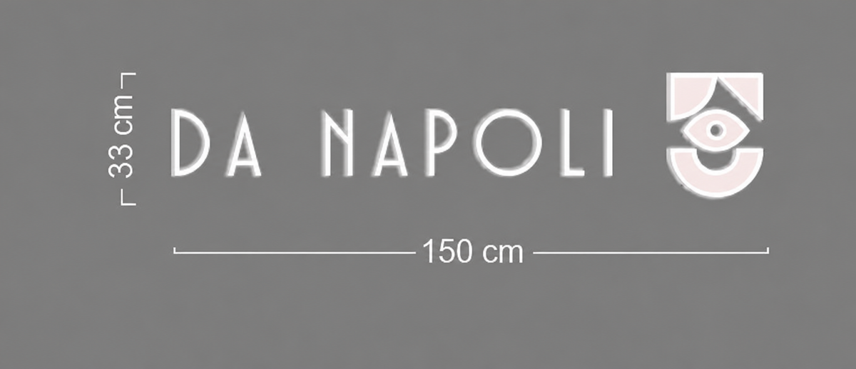 DA NAPOLI | LED Neon Sign (4 signs)