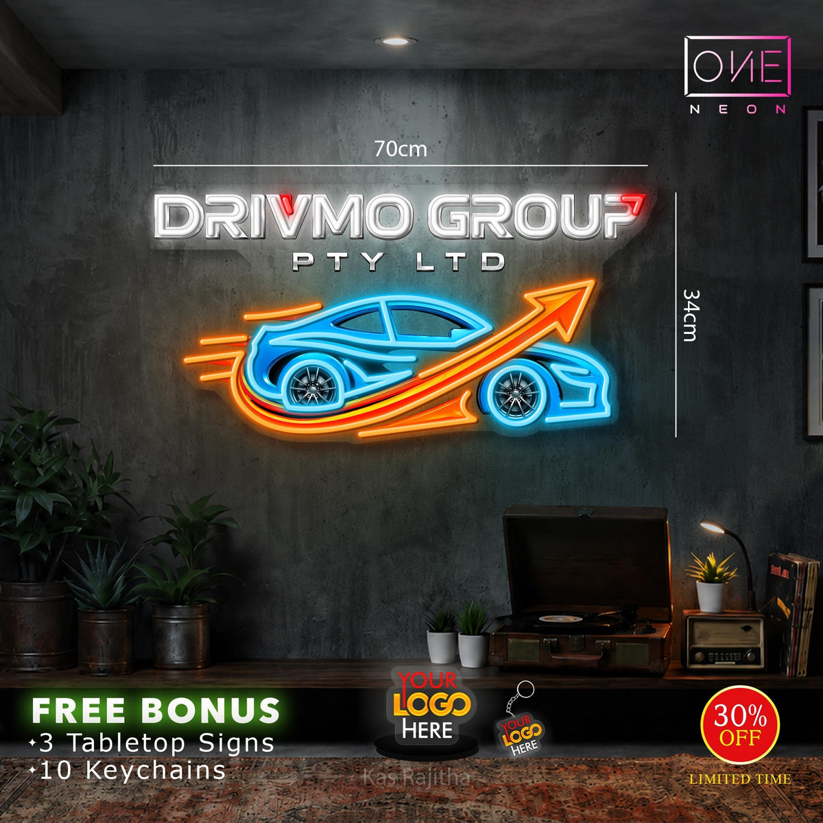DRIVMO GROUP | LED Neon Sign