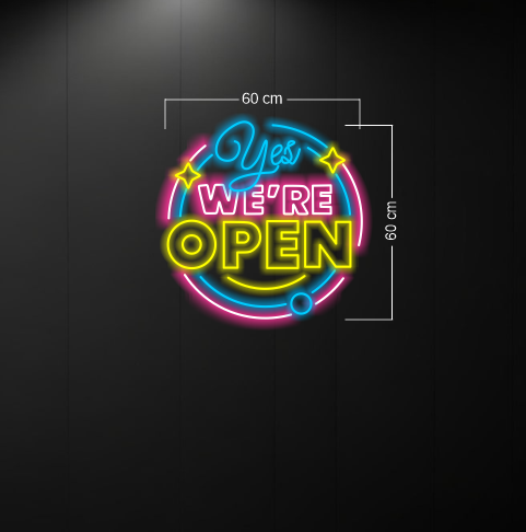 Enseigne au néon LED personnalisée pour entreprise 