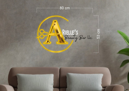 Enseigne au néon LED personnalisée pour entreprise 