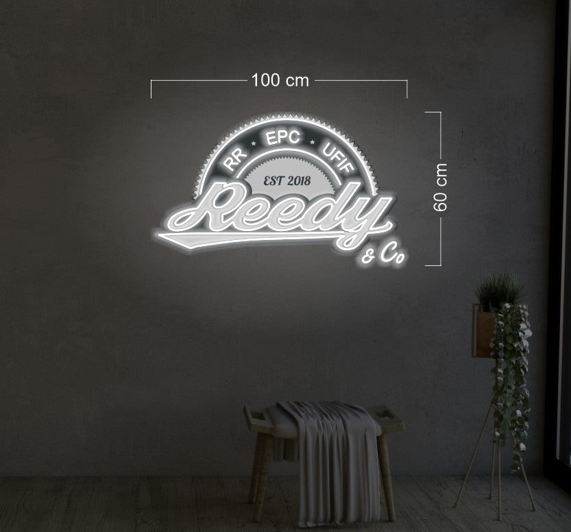 Enseigne au néon LED personnalisée pour entreprise 